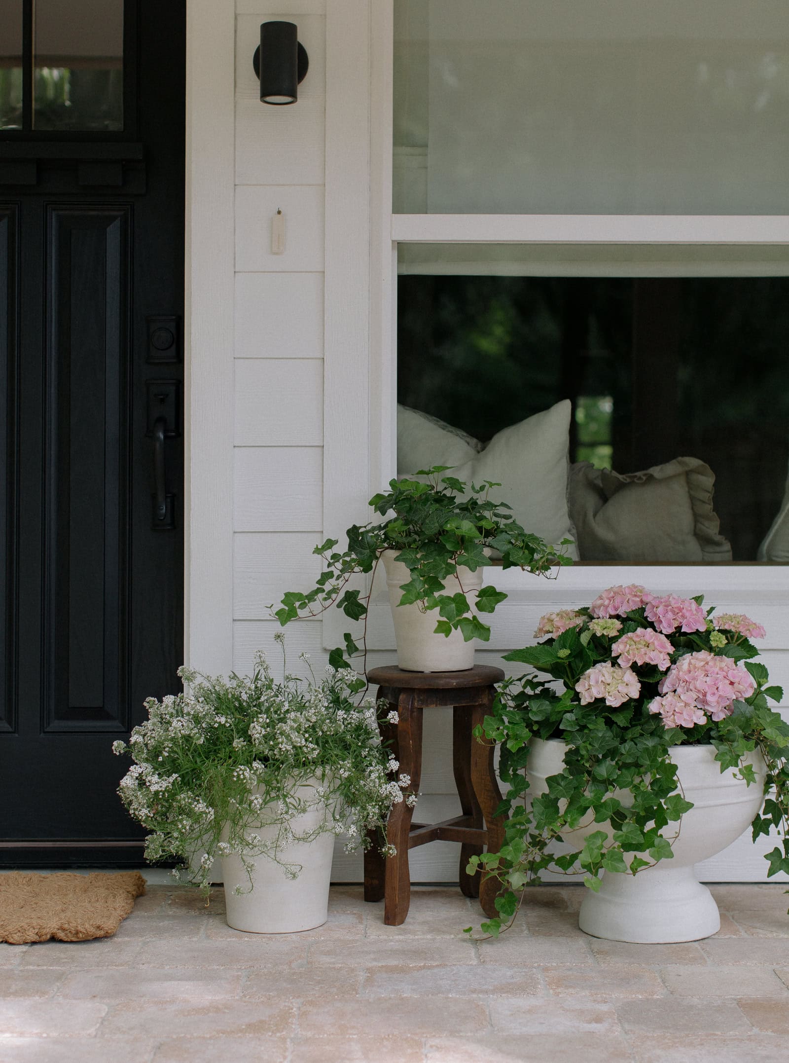 Spring Planters For Front Porches