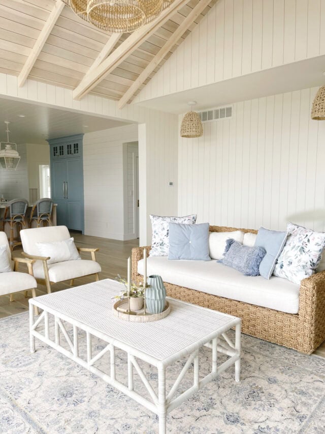Spring To Summer Living Room Ideas | A Blissful Nest