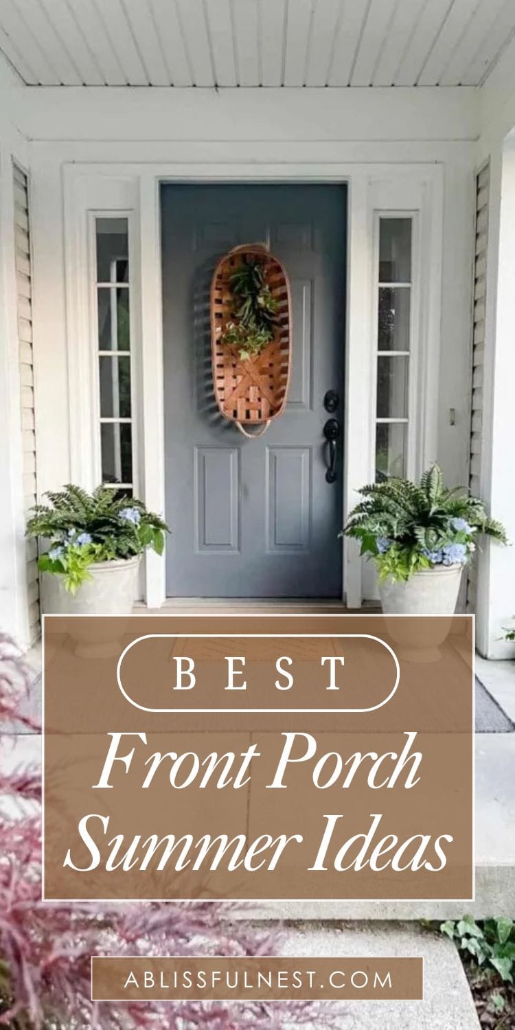 Front Porch Summer Ideas | A Blissful Nest