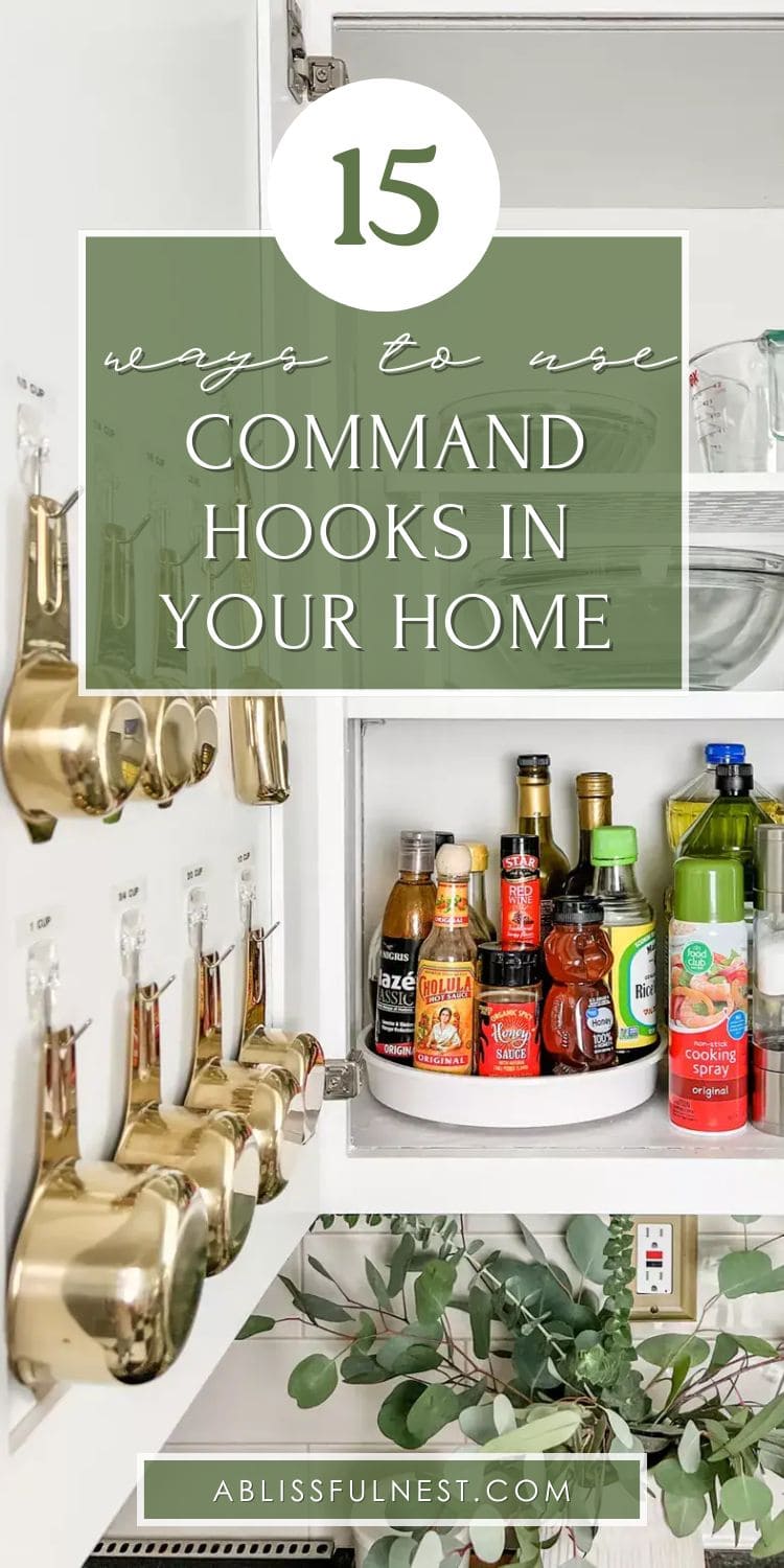 15 Ways To Use Command Hooks in Your Home | A Blissful Nest