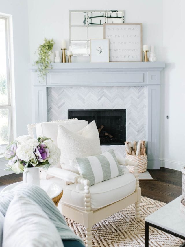 Fireplace Decorations For Summer-Webstories- Cover