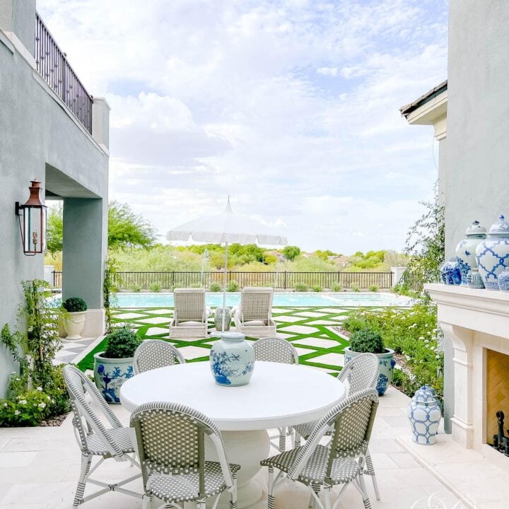 Image for Blue And White Pool Patio