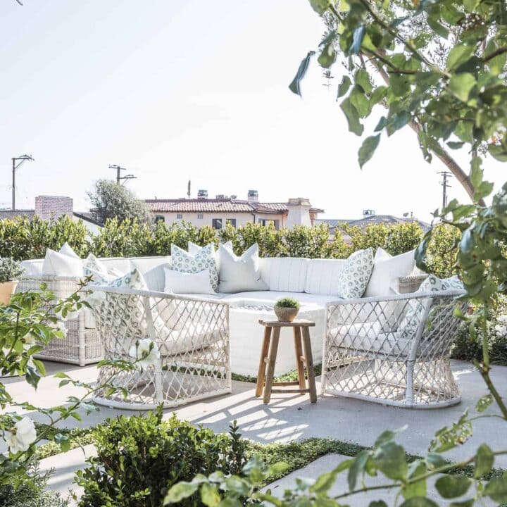 Image for Cozy Garden Lounge Seating Area 