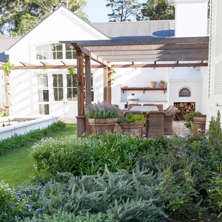 Image for Pergola + Outdoor Dining Space With Lush Garden