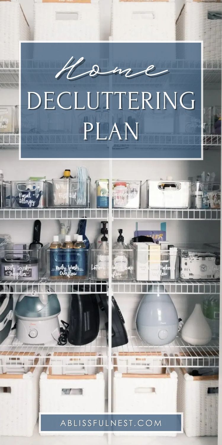 Home Decluttering Plan: A Room-by-Room Guide - A Blissful Nest