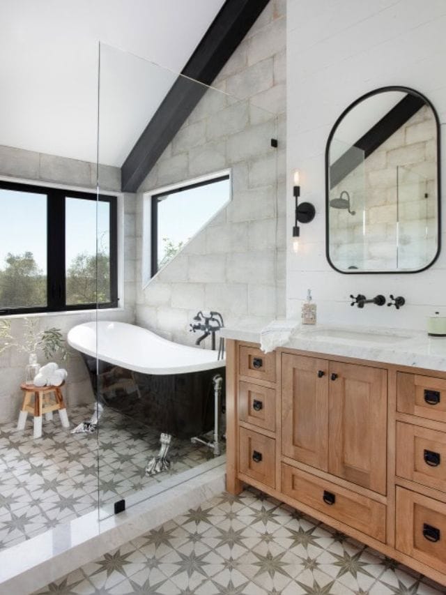 Master Bathroom Farmhouse Ideas-Webstories- Cover