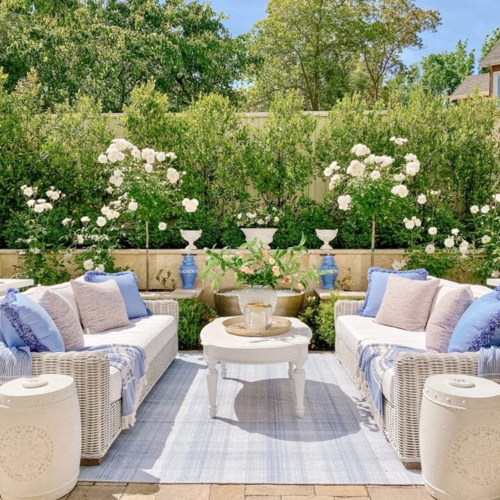 Image for Blue & White Summer Backyard