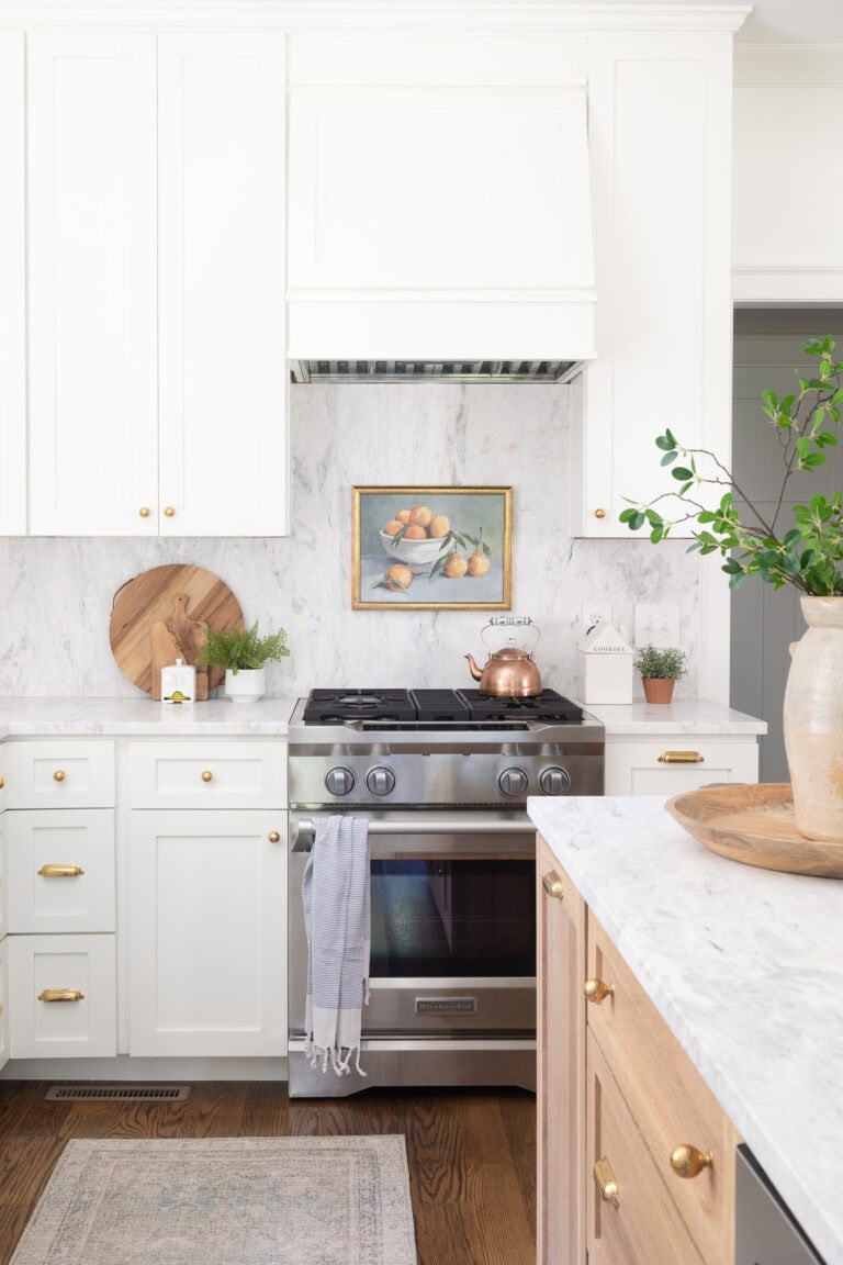 Warm White Kitchen Cabinet Colors