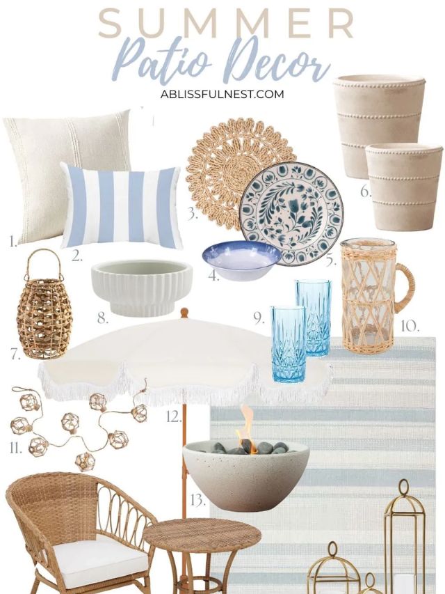 Beautiful Summer Patio Decor-Webstories- Cover