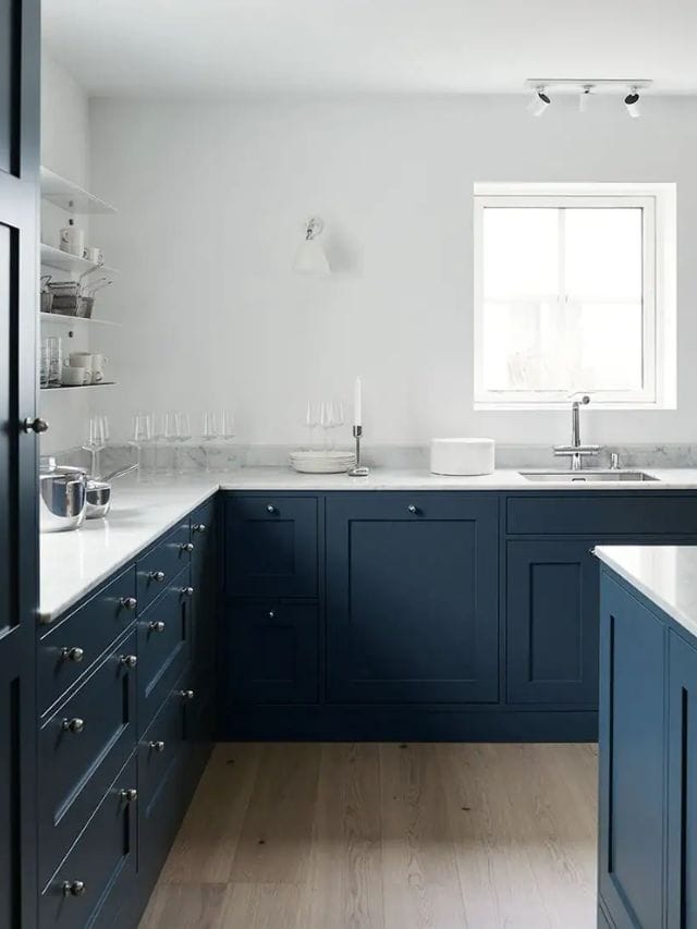 Best Blue Kitchen Cabinet Colors-Webstories- Cover