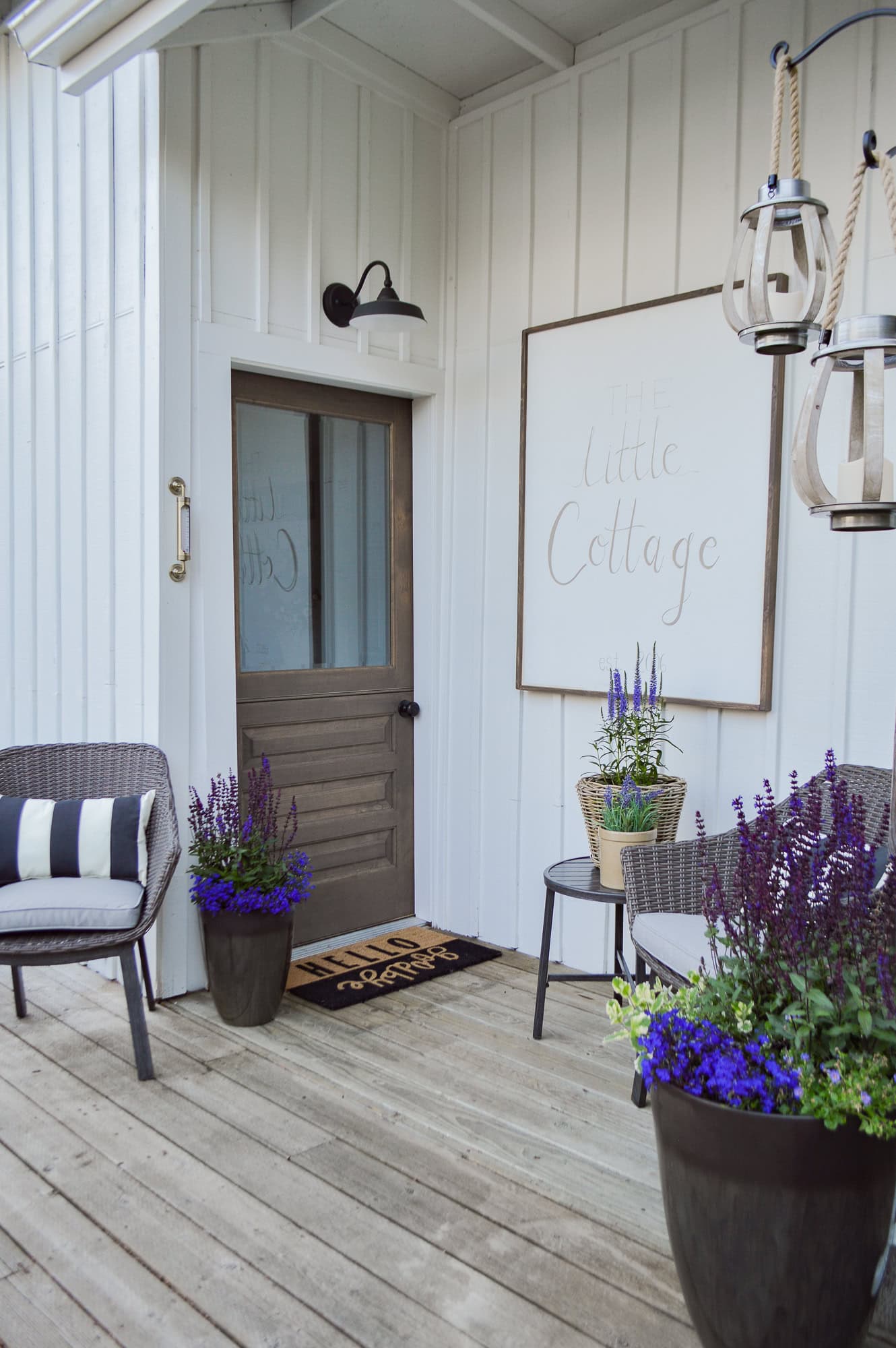 Farmhouse Front Porch Ideas | A Blissful Nest