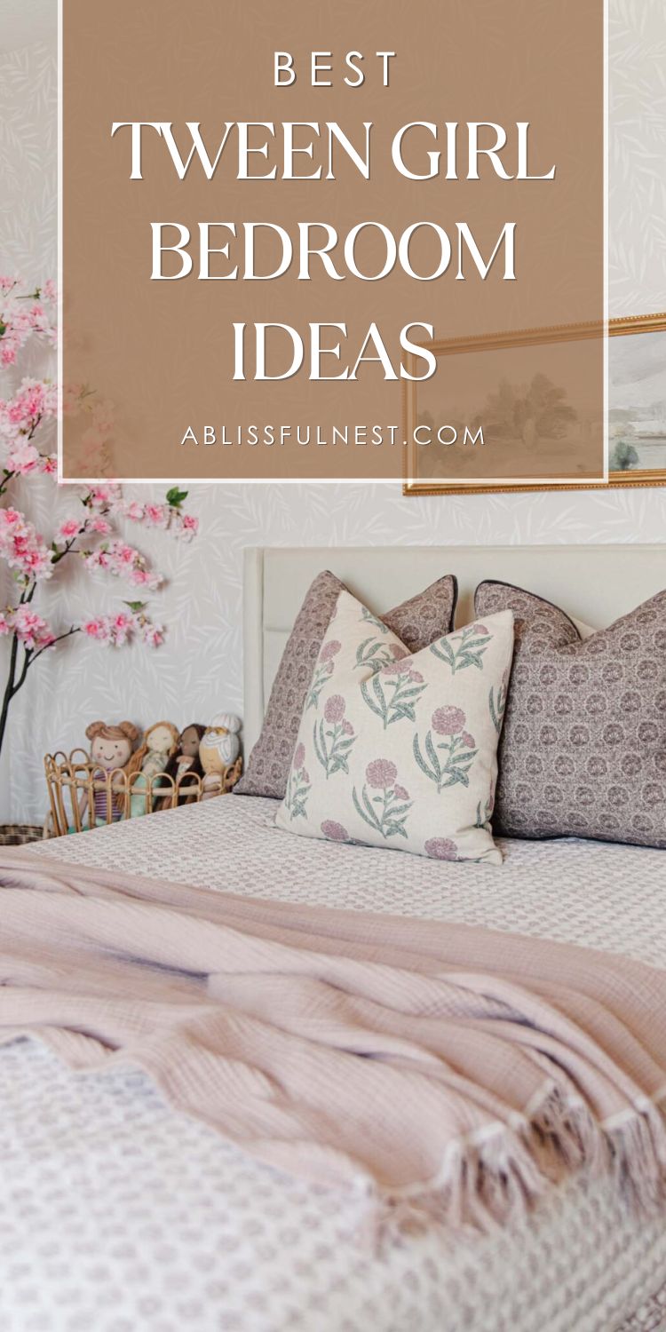 Tween Girl Bedroom Ideas | A Blissful Nest