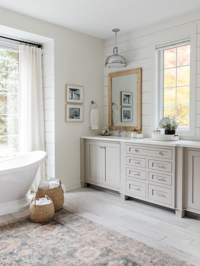 Beige Bathroom Color Schemes-Webstories- Cover
