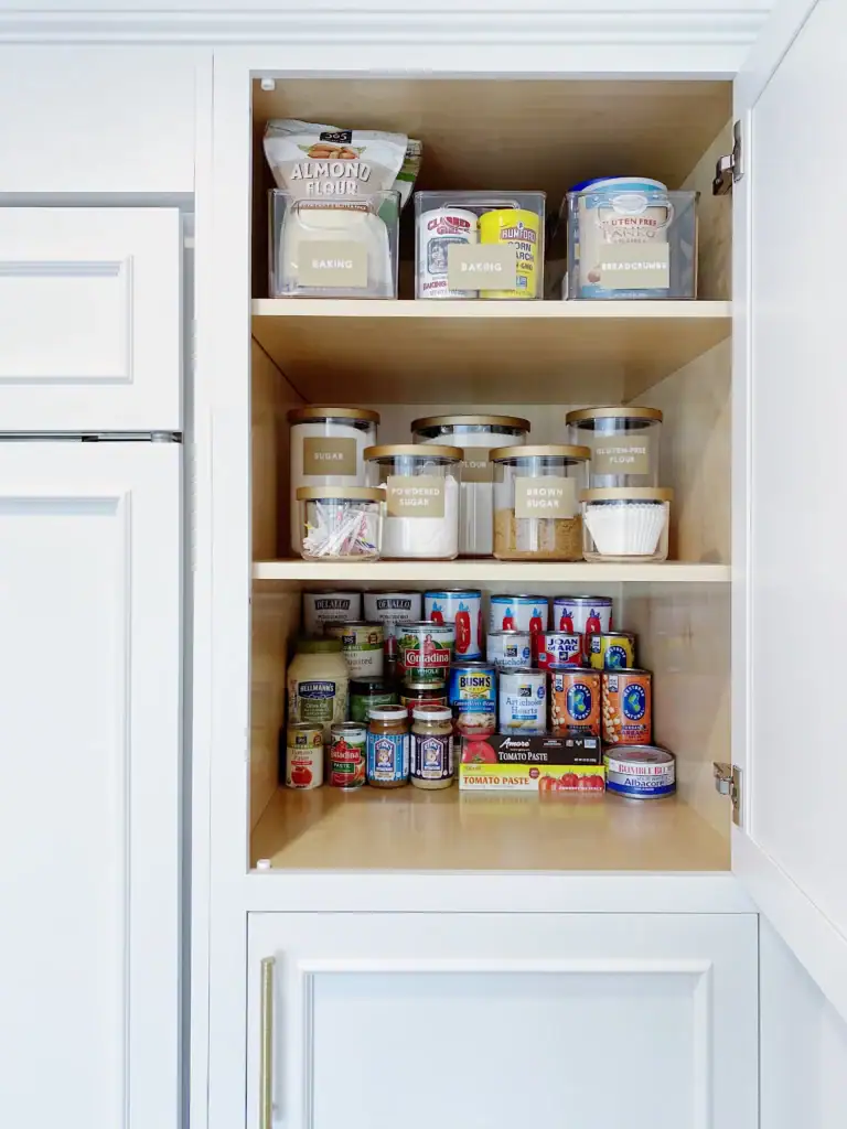 Cabinet Pantry Organization Ideas