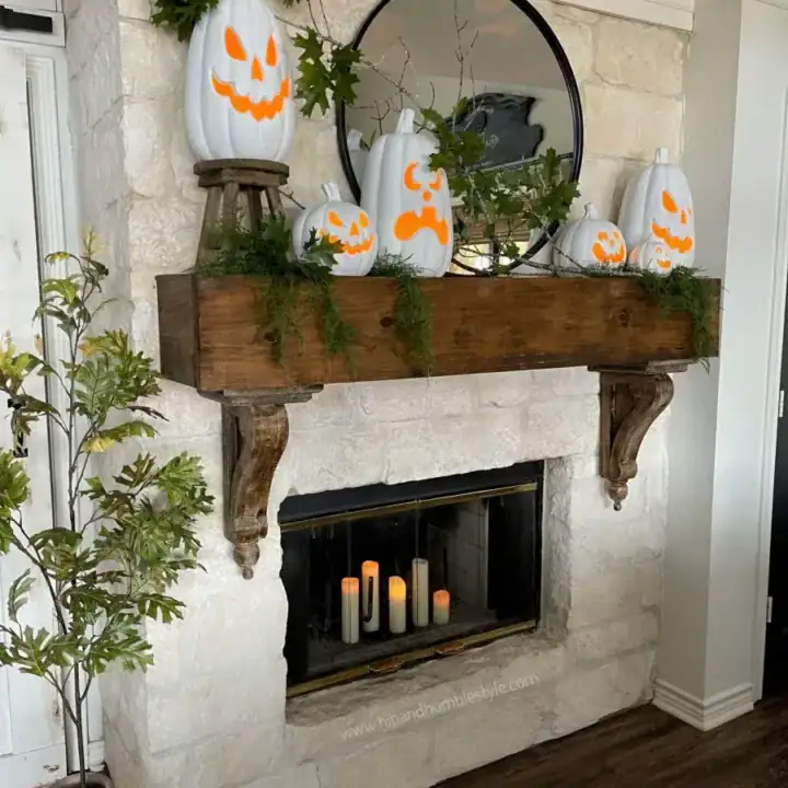 Image for Glowing Jack-O’-Lanterns + Trailing Greenery