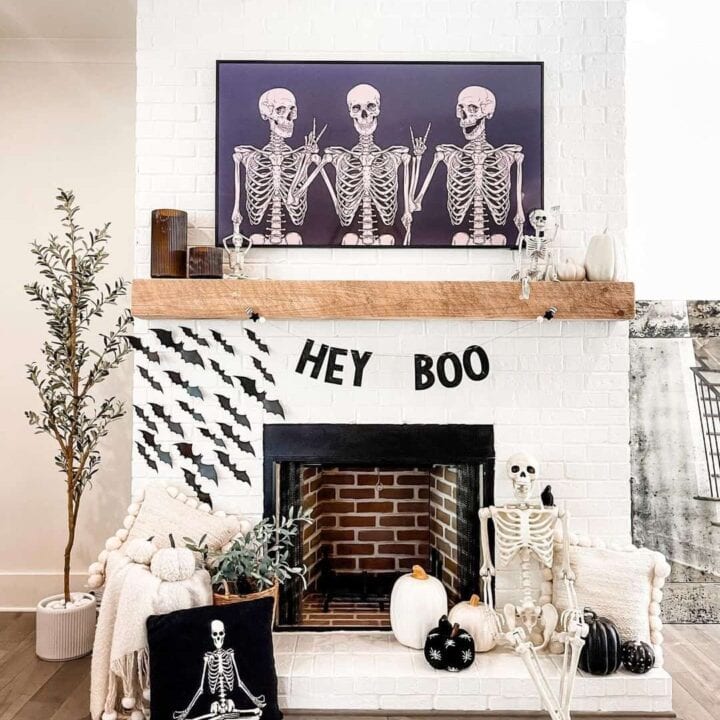 Image for Halloween Banner + Bats & Pumpkins