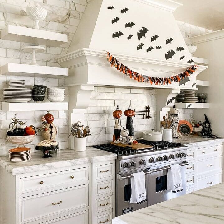 Image for Fluttering Bats & Orange Accents
