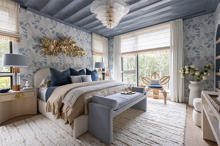 This stunning bedroom designed by K+Co Living is a stunner! #ABlissfulNest