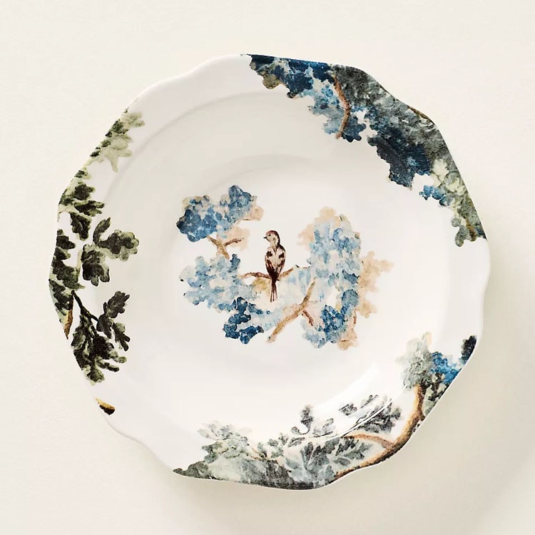 These floral pasta bowls are a must have for your next fall dinner party! #ABlissfulNest