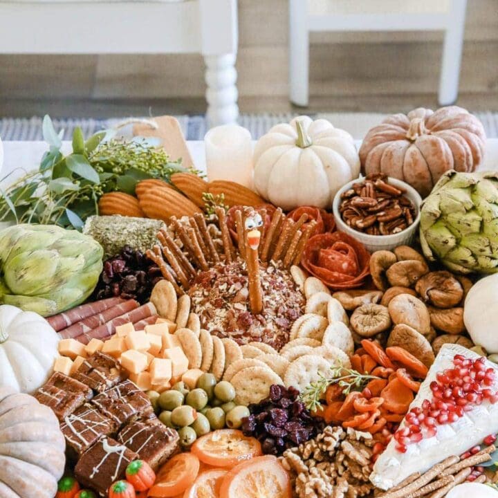 Image for Cheese Ball Turkey Charcuterie Board